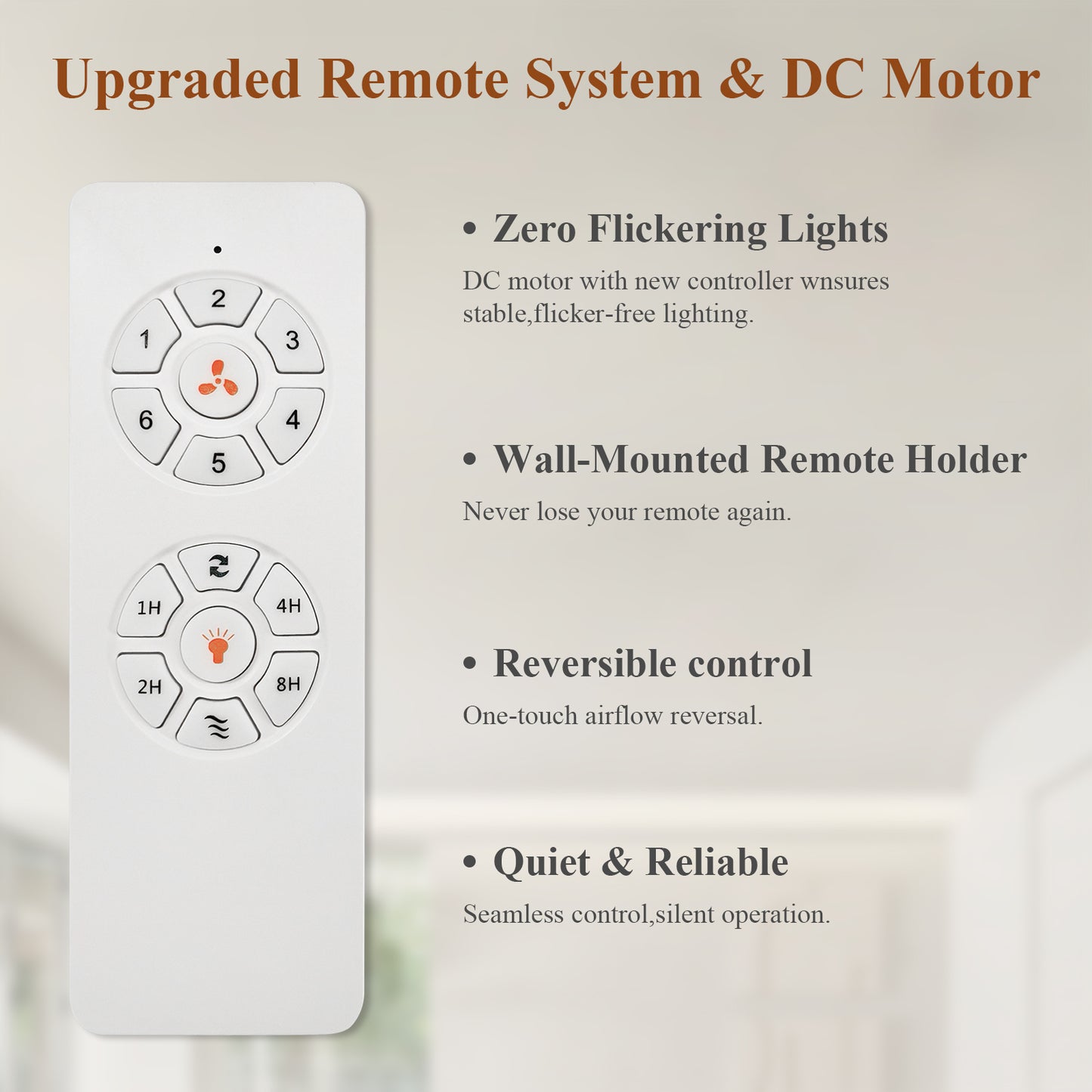 20" Boho Ceiling Fan with Light